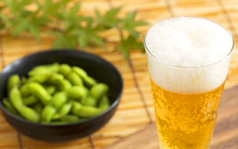 Summer isn't summer without beer and edamame! | Fujita Kanko Inc.
